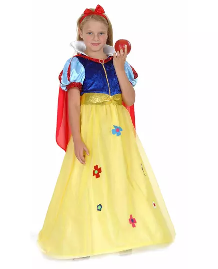 Flower princess costume for girls, Size: 10-12 years (130-140 cm)
