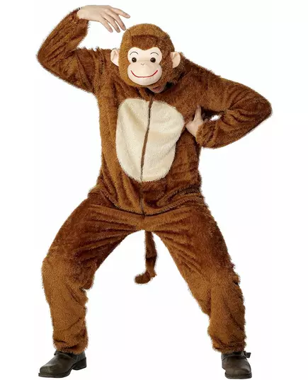 Adult monkey costume, Size: Large