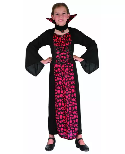 Jentevampyrkostyme, Størrelse: 10–12 år(130–140 cm)