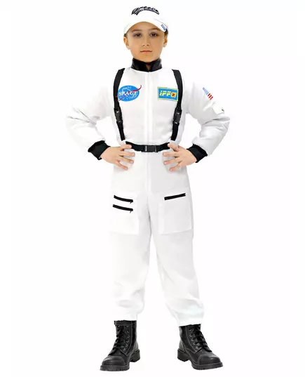 Astronautkostyme til gutter, Størrelse: 8–10 år(140 cm)
