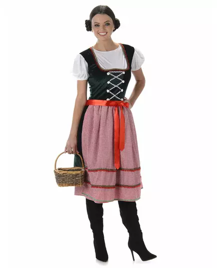 Bavarian costume long dress for women, Size: X-Large