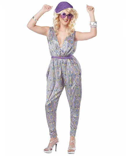 Disco Fever Costume for Women, Size: Small (38/40)