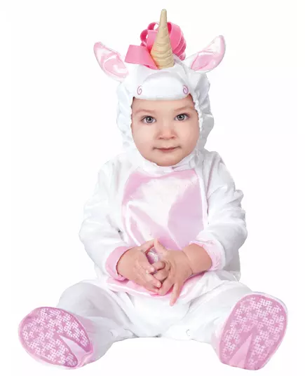 Baby Enhjørningskostyme - Klassisk, Størrelse: 18–24 måneder (84–89 cm)