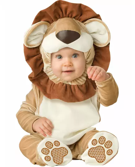 Baby Løve Kostyme - Klassisk, Størrelse: 6–12 måneder (66–74 cm)