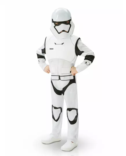 Star Wars VII Deluxe Stormtrooper-kostyme til barn, Størrelse: 11–13 år (142–164 cm)