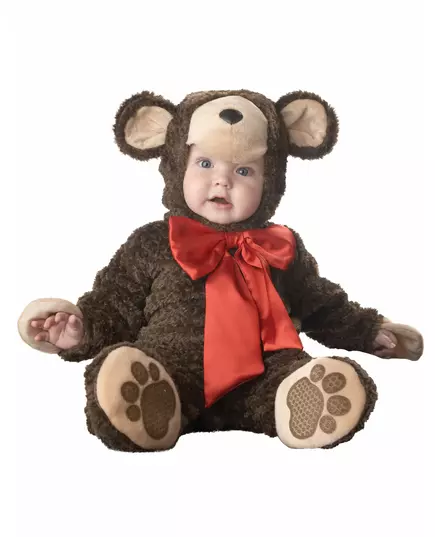 Luksuriøst teddybjørnkostyme til baby, Størrelse: 18–24 måneder(84–89 cm)