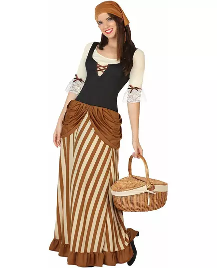 Women's peasant costume, Size: X-Large