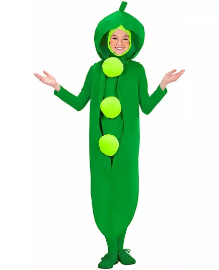 Pea costume for children, Size: 11-13 years (158 cm)