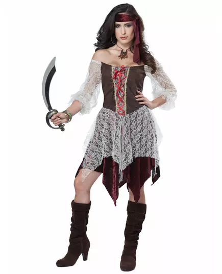 Sexy Pirate Buccaneer Costume for Women, Size: S(38/40)