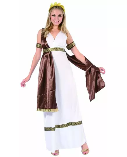 Women's satin Roman costume, Size: Large