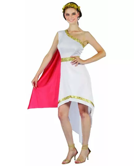 Elegant romersk kostyme for kvinner, Størrelse: Medium
