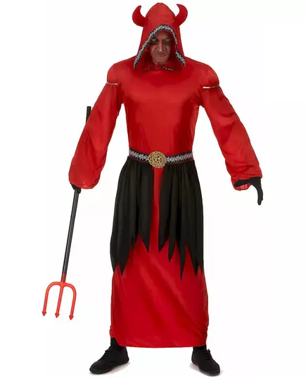 Demonic sect costume for men, Size: Small