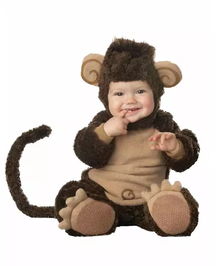 Baby Monkey Costume - Premium, Size: 6-12 months(66-74 cm)