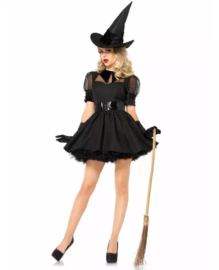 Chic witch costume for women, Size: Medium (40-42)