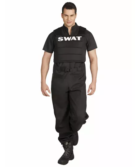 Men's SWAT costume, Size: Large