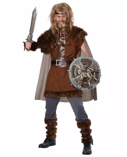 Kraftig vikingkostyme for menn, Størrelse: Small/Medium