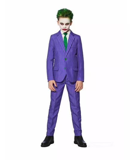 Mr. Joker barnekostyme Suitmeister, Størrelse: 14–16 år (158–164 cm)