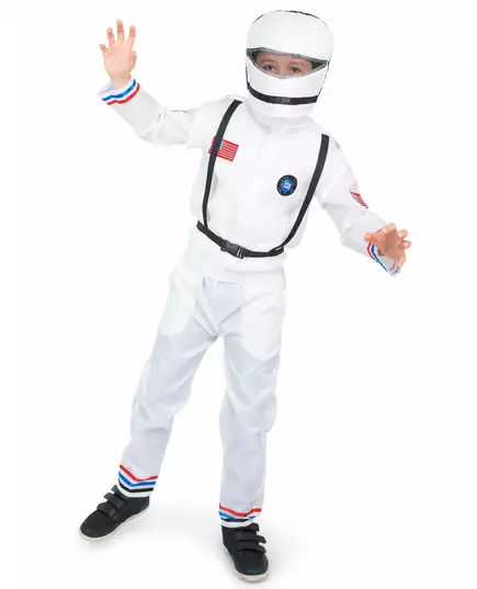 Barnas astronaut i romfartskostyme, Størrelse: 7–8 år(128 cm)