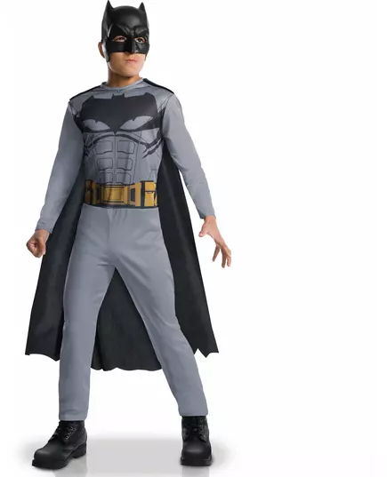 Klassisk Batman Justice League-kostyme for gutter, Størrelse: 5–6 år (110 – 116 cm)