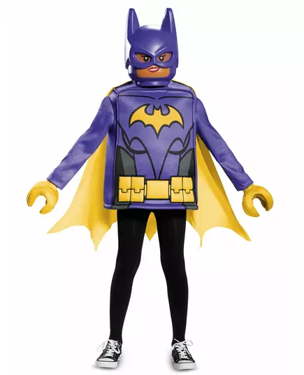 LEGO Movie® Klassisk Batgirl-kostyme til barn, Størrelse: 5–6 år (109–126 cm)