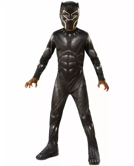 Klassisk Black Panther Infinity War-kostyme til gutt, Størrelse: 5–6 år (110 – 116 cm)
