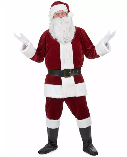 Super Deluxe Santa Claus Costume for Adults, Size: X-Large