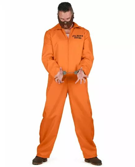 Kannibalfangekostyme til Halloween for menn, Størrelse: XX-Large