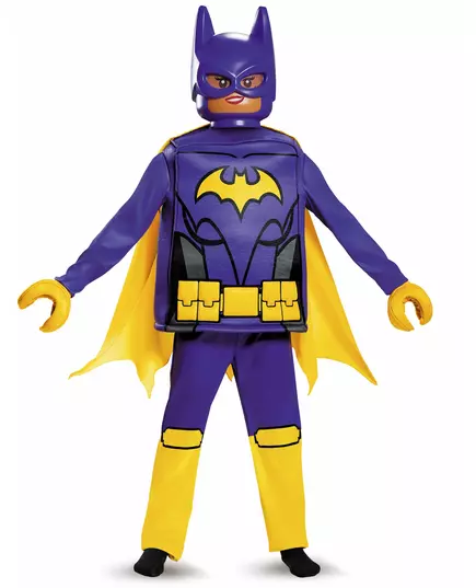 LEGO® Filmen Batgirl Deluxe-kostyme til barn, Størrelse: 7–8 år (124–136 cm)