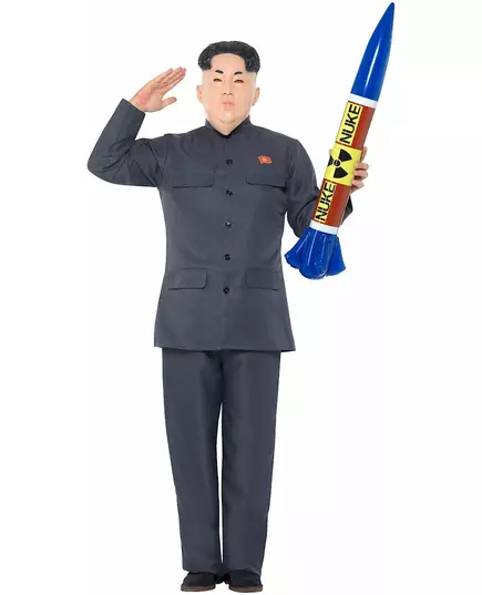 Kostyme for voksen koreansk politiker, Størrelse: Large