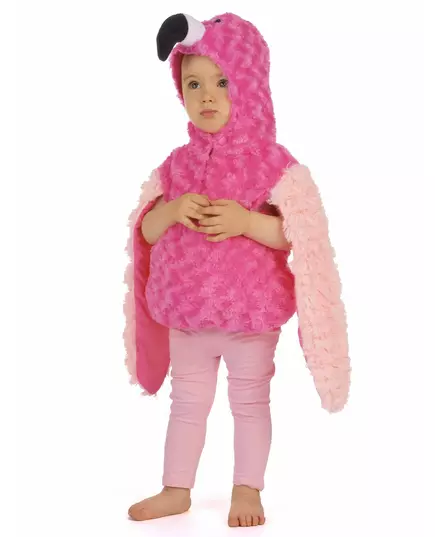 Children's flamingo costume, Size: 3-4 years (98-104cm)