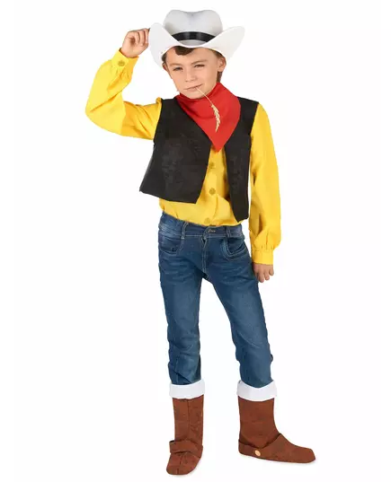 Lucky Luke-kostyme til barn, Størrelse: 13–14 år (140–152 cm)