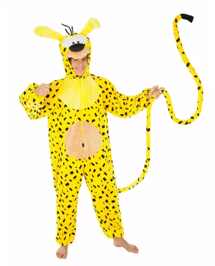 Marsupilami-kostyme for voksne, Størrelse: X-Large (190 cm)