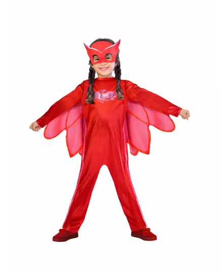 PJ Masks Bibou-kostyme til barn, Størrelse: 5–6 år (110–116 cm)