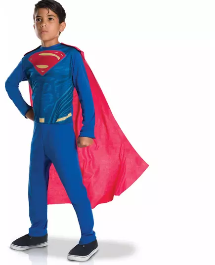Klassisk Superman Justice League-kostyme for gutter, Størrelse: 3–4 år (90–104 cm)
