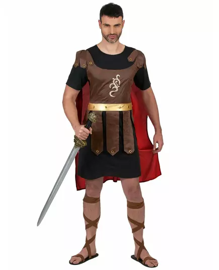 Men's Gladiator Warrior Costume, Size: XX-Large
