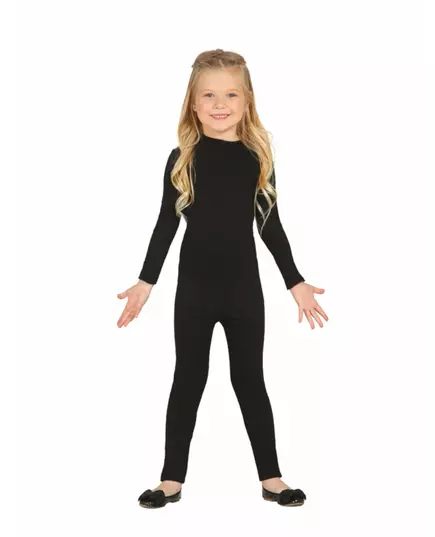 Svart trikotjumpsuit til barn, Størrelse: 10–12 år (142–148 cm)