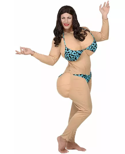 Adult beach bimbo costume, Size: X-Large