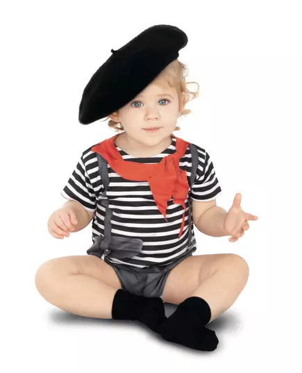 Baby mime-bodysuit, Størrelse: 12–18 måneder(80 cm)