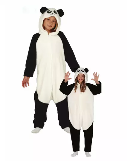 Panda-jumpsuit til barn, Størrelse: 9 år (125–135 cm)