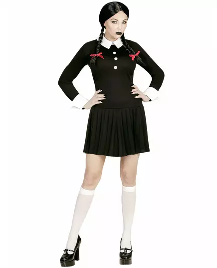 Gothic schoolgirl costume for women, Size: Large