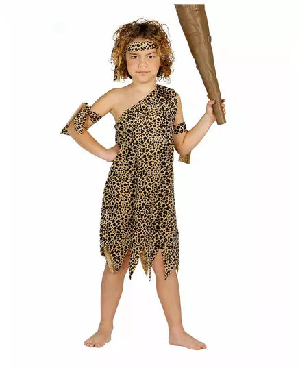 Caveman costume for boys, Size: 10-12 years (142-148 cm)