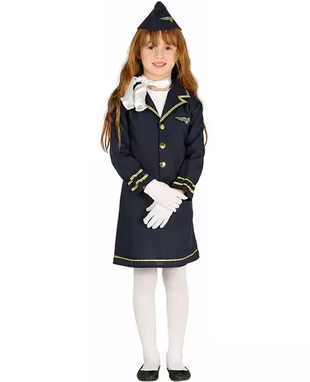 Child's flight attendant costume, Size: 5-6 years (110-115 cm)