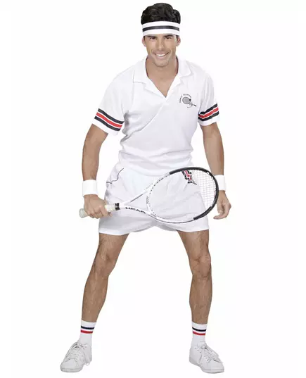 Tennisspillerkostyme for voksne, Størrelse: Medium