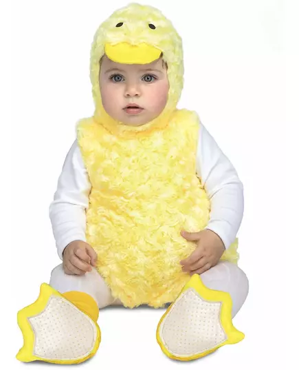 Little yellow plush duck costume, Size: 1-2 years (80 - 92 cm)
