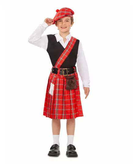 Liten skotsk guttekostyme, Størrelse: 9 år (122 – 134 cm)