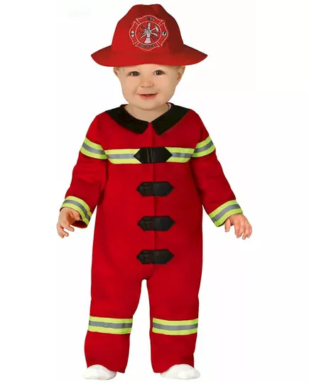 Baby brannmannkostyme, Størrelse: 18–24 måneder (89–93 cm)