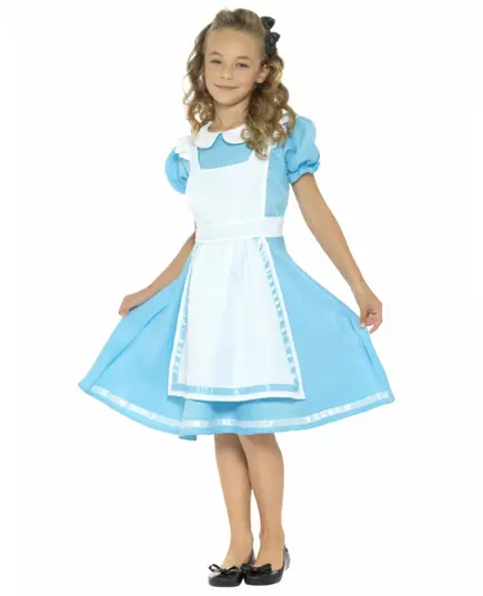 Prinsessekostyme i Eventyrland til jenter, Størrelse: 13–15 år (152/163 cm)