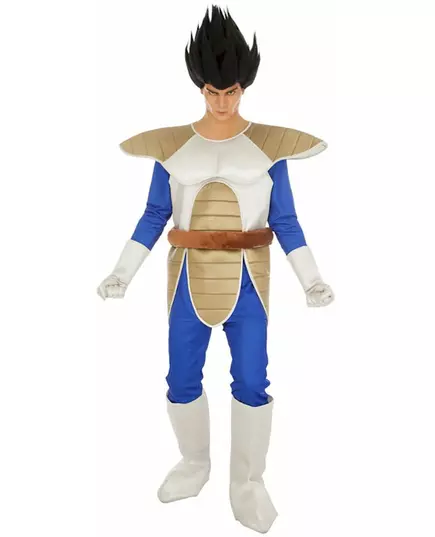 Vegeta Dragon Ball-kostyme for menn, Størrelse: Small