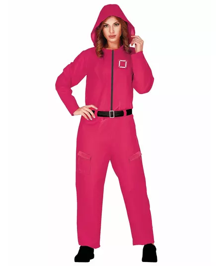 Rosa keeperjumpsuit til dame, Størrelse: L(42-44)
