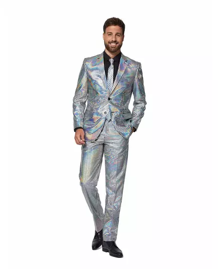 Adult Discoballer Costume Opposuits, Size: X-Large (EU 56-58)